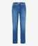 Brax Cadiz Hi-Flex Denim 5-Pocket Jeans Ocean Blue Used