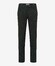 Brax Cadiz Minimal Fantasy Pattern Wool Look Cotton Blend Easy Care Pants Olive