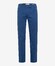 Brax Cadiz Ultralight 5-Pocket Blue Planet Broek Blauw