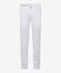 Brax Cadiz Uni 5-Pocket Blue Planet Pants White