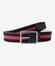 Brax Center Stripe Belt Navy