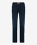 Brax Chris Authentic Denim Hi-Flex Easy Care Jeans Deep Sea Used