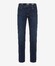 Brax Chuck 5-Pocket Cotton Stretch Denim Blend Jeans Dark Blue Used