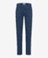 Brax Chuck Summerlight Flex Minimal Pattern Broek Navy