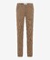 Brax Cooper Fusion Flex 5-Pocket Fine Texture Pattern Broek Camel