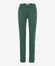 Brax Cooper Soft Fine-Yarned Cotton Satin Lightweight Quality Broek Agave