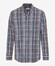 Brax Daniel Button-Down Check Overhemd Camel