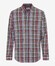 Brax Daniel Button-Down Check Overhemd Dark Vitamins