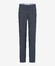 Brax Evans Lightweight Linen Easy Care Flat-Front Pants Graphit