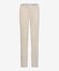 Brax Evans Lightweight Linen Easy Care Flat-Front Pants Sand