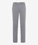 Brax Everest Ultralight Satin Cotton Blend Easy Care Broek Zilver