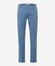 Brax Fabio In Chino Blue Planet Hi-Flex Broek Dusty Blue