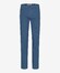 Brax Fabio In Hi-Flex Flat Front Chino Blue Planet Broek Smoke Blue