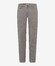 Brax Fabio In Hi-Flex Flat Front Chino Blue Planet Pants Graphite Grey