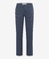 Brax Fabio Slim Chino Summerlight Flex Minimal Pattern Broek Navy