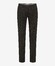 Brax Fabio Wool Look Cotton Blend Minimal Pattern Broek Cement