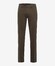 Brax Jim Easy Care Soft Satin Weave Pants Olive