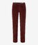 Brax Jim Flat Front Corduroy Ribbroek Merlot