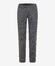 Brax Joe Fine Woven Jersey Flat Front Pants Mid Grey