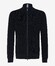 Brax John Knit 2-Way Zipper Pearl Stitch Look Cardigan Cement