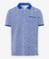 Brax Paddy Small Welt Breast Pocket Fine Jersey Polo Cornflower