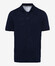 Brax Pete Hi-Flex Piqué Pima Cotton Blend Poloshirt Universe