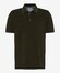 Brax Pete Hi-Flex Piqué Poloshirt Olive Green