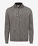 Brax Pharell Long Sleeve Interlock Jersey Poloshirt Black