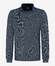 Brax Pharell Subtle Texture Jacquard Pattern Fine Jersey Polo Dark Navy