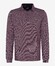 Brax Pharell Subtle Texture Jacquard Pattern Fine Jersey Polo Grape