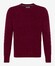 Brax Rick Crew Neck Wool Blend Fine Texture Mouliné Pullover Vitamins