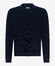 Brax Roy Crew Neck Feel Good Sportive Quality Raglan Sleeves Trui Navy