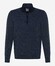 Brax Steffen Zip Collar Pullover Indigo