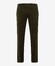 Brax Thilo Modern Cotton Blend Flat Front Pants Khaki