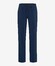 Brax Till Linnen Drawstring High Stretch Broek Navy