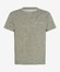 Brax Timmy Jersey Linen Cotton Rich Mélange Color T-Shirt Hunter