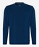 Brax Timon Long Sleeve Soft Fine Jersey Single Breast Pocket T-Shirt Indigo