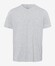 Brax Tony Organic Cotton T-Shirt Platinum