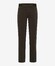 Brax Torge Flat-Front Rich Soft Feel Cotton Broek Olive