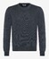 Brax Vico Uni Color Merino Extrafine Pullover Mid Grey