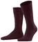 Burlington Leeds Socks Claret