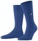Burlington Lord Uni Socks Deep Blue Melange