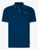 Cavallaro Napoli Andrio Uni Tipping Contrast Poloshirt Blue Opal