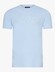 Cavallaro Napoli Beciano Tee Front Logo Pattern T-Shirt Licht Blauw