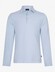 Cavallaro Napoli Marciano Uni Long Sleeve Poloshirt Light Blue