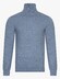 Cavallaro Napoli Merino Faux-Uni Roll Neck Pullover Greyblue