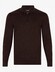 Cavallaro Napoli Merino Half Zip Pullover Brown