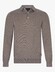 Cavallaro Napoli Merino Polo Long Sleeve Pullover Sand