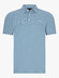 Cavallaro Napoli Mielos Cotton Stretch Subtle Melange Effect Polo Grijsblauw