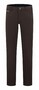 Com4 Swing Front Cotton Trousers Pants Brown